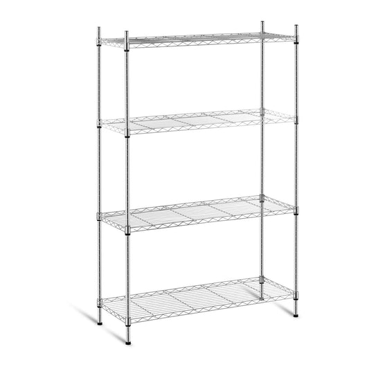 Royal Catering Storage rack wire chrome plated with 137x90x35cm to 120kg