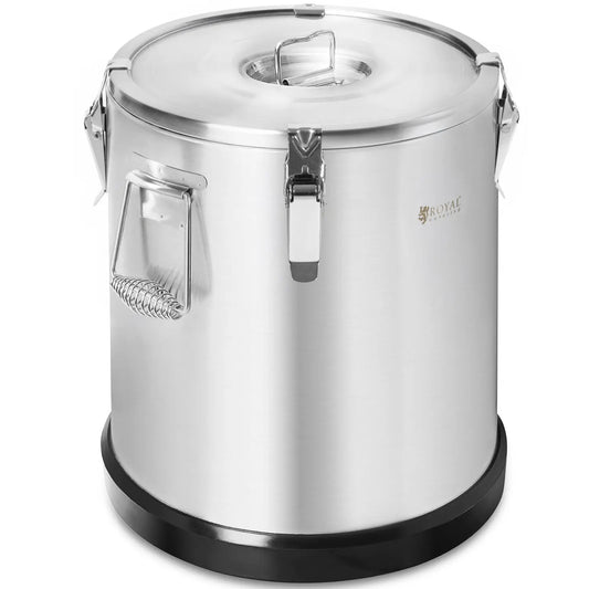 Royal Catering Thermos gastronomy container for food transport STAL 22 l
