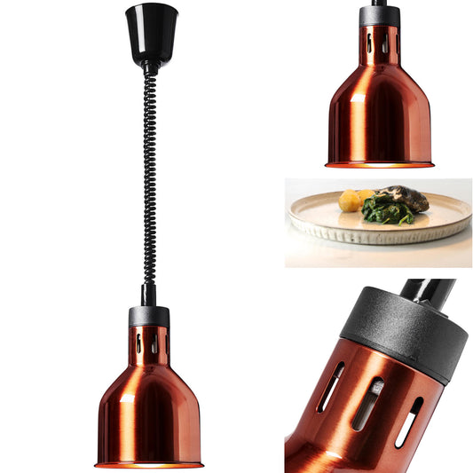 Royal Catering IR hanging brass wr. 17.5 cm 250 W