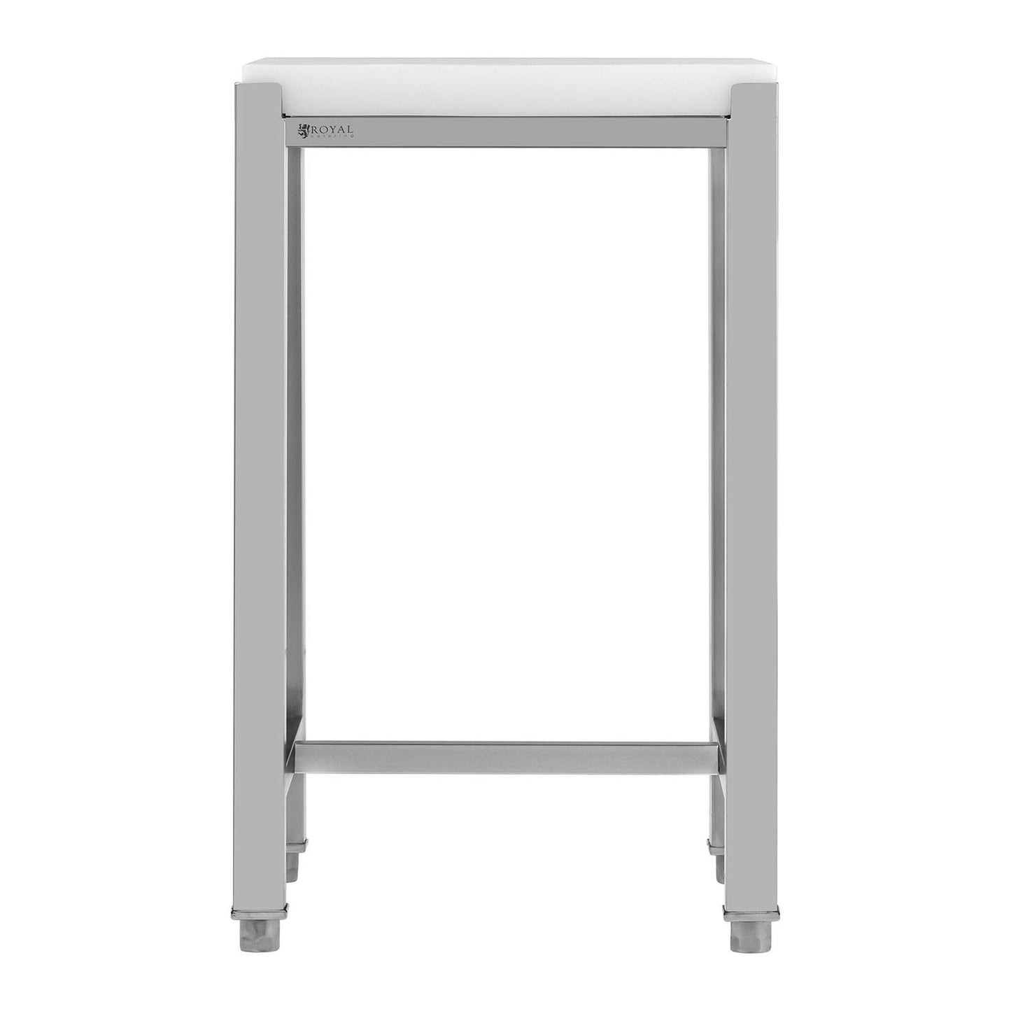Royal Catering Butchering block made of polyethylene on a steel base, 40 x 40 x 80 cm – image 14