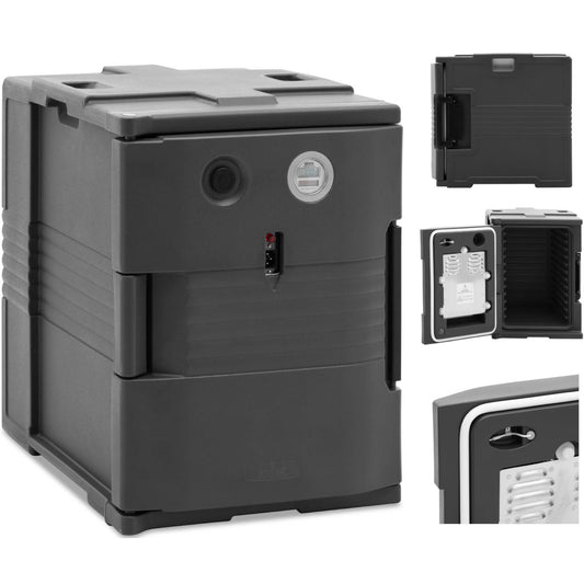 Royal Catering Thermos insulation container with electric heater for containers GN 1/1