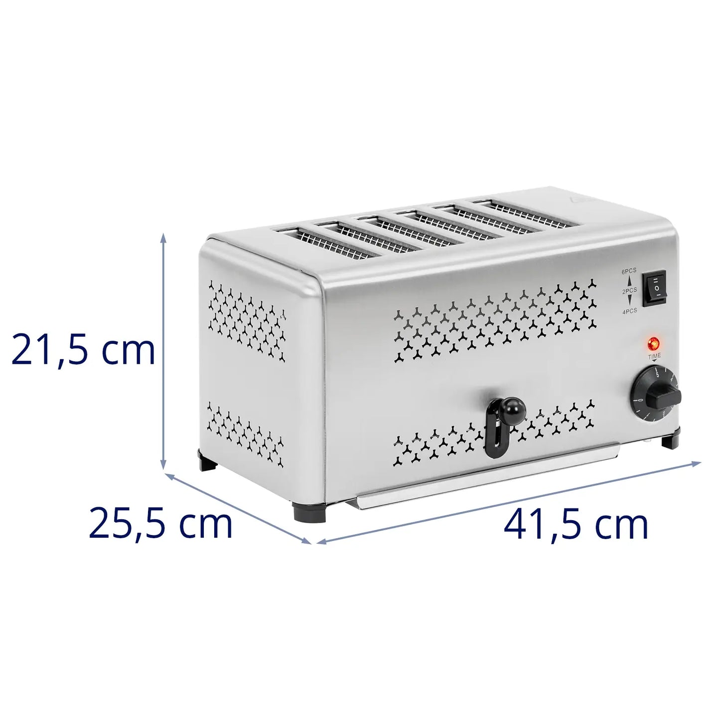 Royal Catering Toaster sandwich bread maker for 6 toasts, 2500 W – image 6
