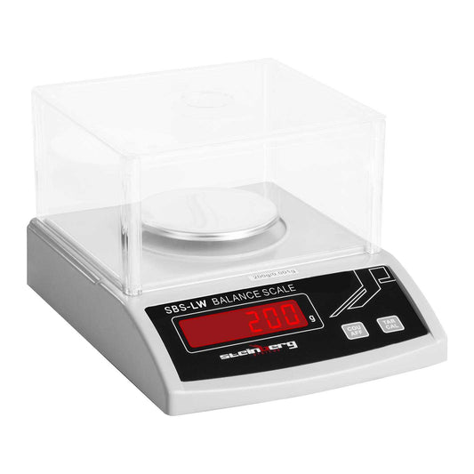 Steinberg Systems Lab weight precision with glass LED display cover 200g / 0.001g