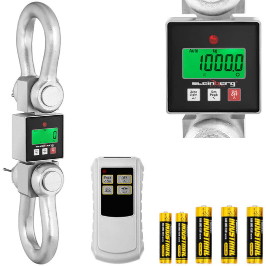 Steinberg Systems Hook weight suspended storage with LCD remote control up to 10000 kg