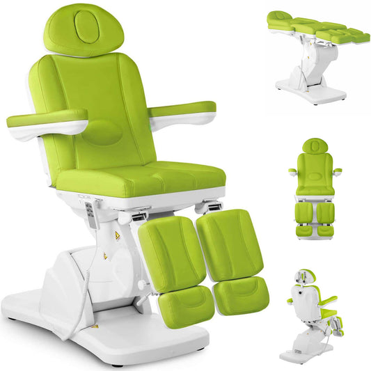 Physa Podiatry cosmetic chair for tattoo massage spa LA PAZ - green