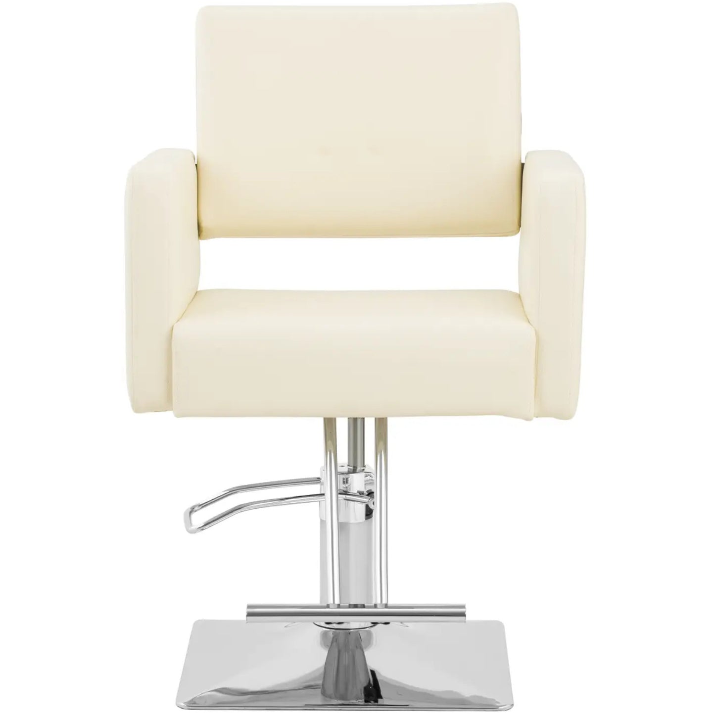 Physa CARLISLE barber hairdressing chair with footrest - cream – image 6
