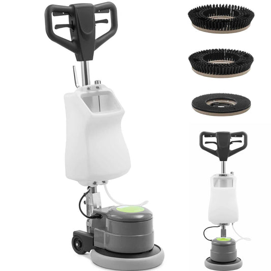 Ulsonix Scrubber dryer floor cleaning machine 13'' 8 l 190 rpm