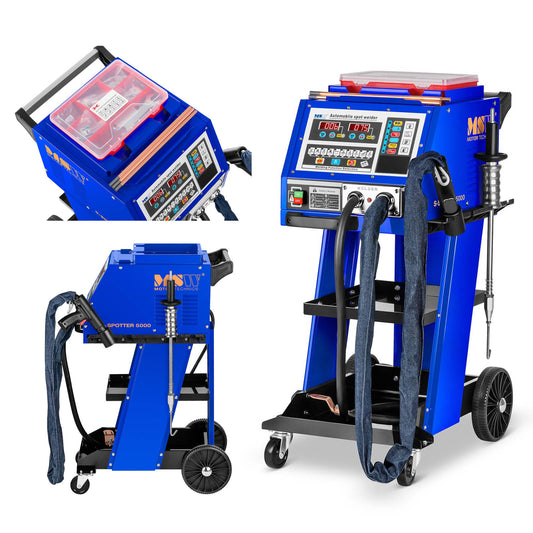 MSW Spotter sheet welding machine for pulling out the 5000A car body dents