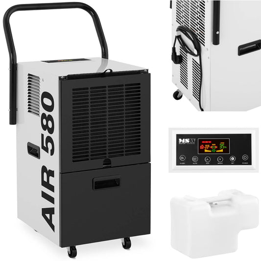 MSW Air dehumidifier industrial moisture absorber construction 30 l/24 h to 50 m2