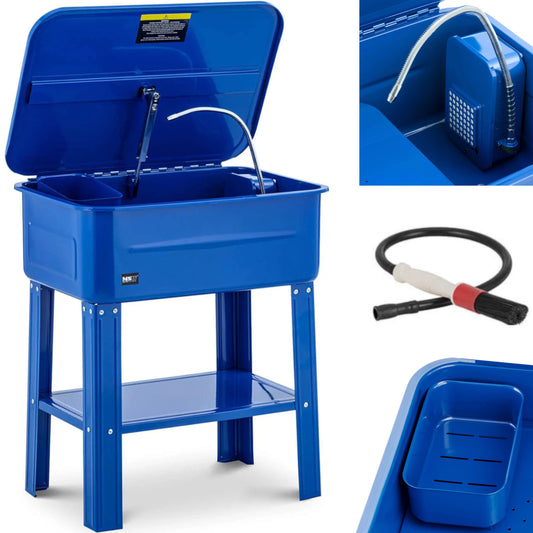 MSW Car parts tool wash with brush 75 l 12 l/min