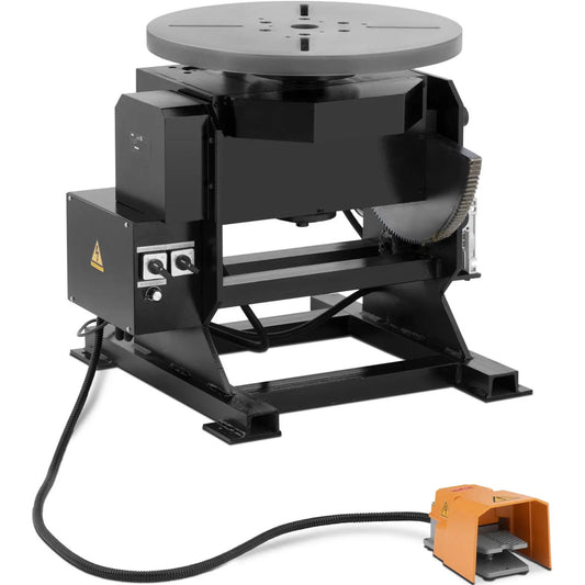 MSW Welding positioner rotator with foot pedal -45-90 degrees up to 500 kg