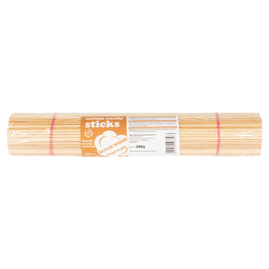 GSG24 PZH 100pcs cotton candy beech sticks 30cm/4mm with PZH certificate