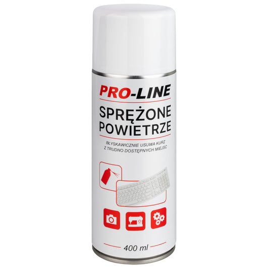 Compressed air for cleaning electronics sewing machines PRO-LINE spray 400ml