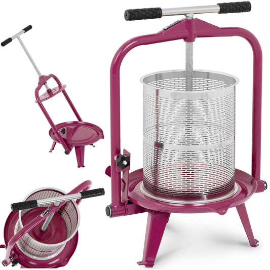 Royal Catering Wine press juice dryer frame made of stainless steel 14L