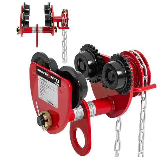 Steinberg Systems Dive beam trolley with chain 3m 1000kg 1T