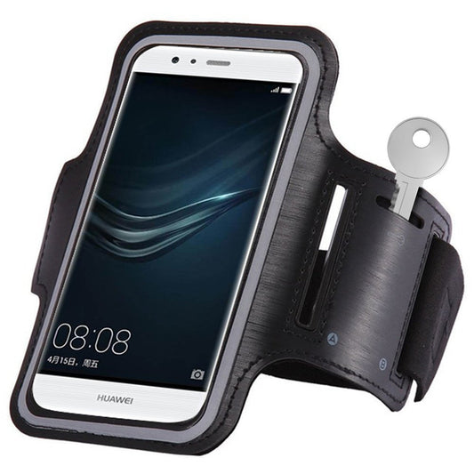 HURTEL Armband for running shoulder band on phone smartphone 6 in black