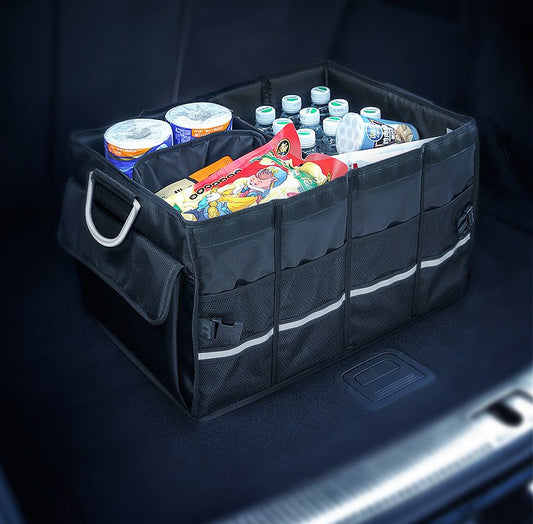 UGREEN Multifunctional car organizer box for trunk black
