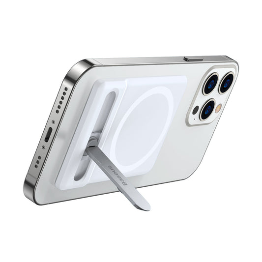 BASEUS Stand for phone folding with magnetic handle white