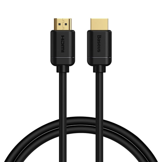 BASEUS Cable HDMI 2.0 4K 60 Hz 3D HDR 18 Gbps 1 m black