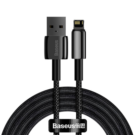 BASEUS Powerful cable in USB Iphone Lightning 2.4 A 2 m black