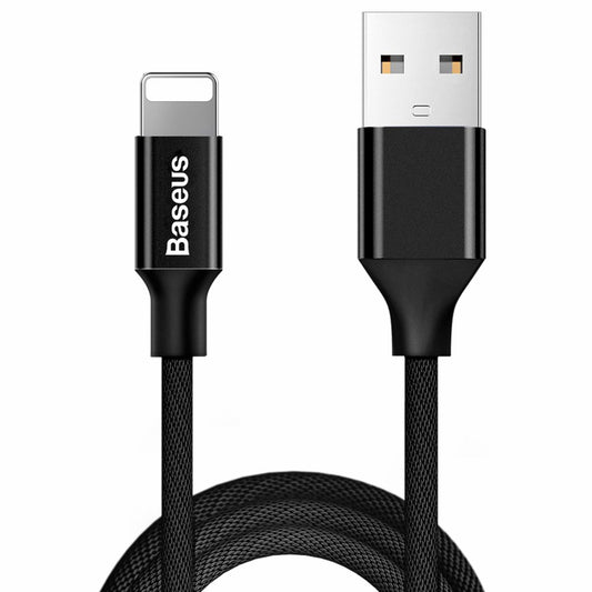 BASEUS Cable in USB material flyer - iPhone Lightning 1.8m - black