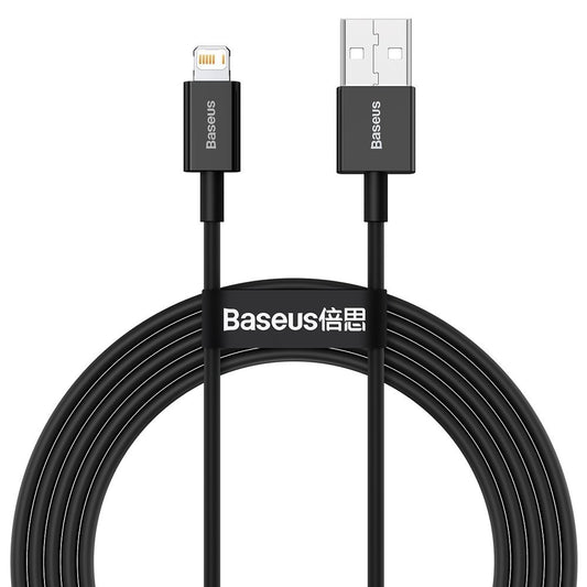 BASEUS Cable for iPhone USB - Lightning 2m - white