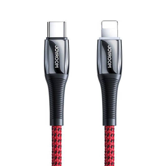 JOYROOM Cable for iPhone USB-C - Lightning Power Delivery 20W 2.4A 1.2m red