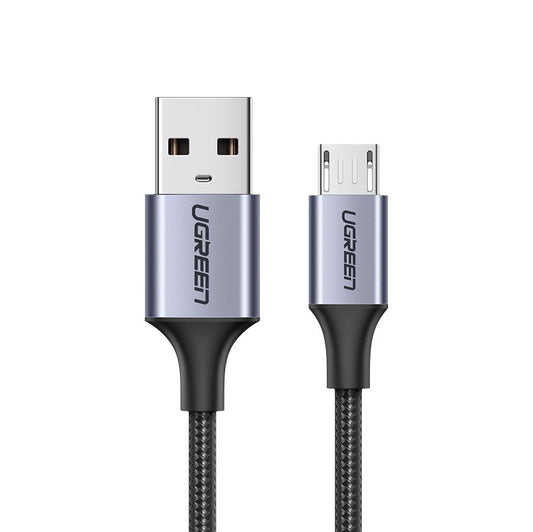 UGREEN USB cable - micro USB 1m gray