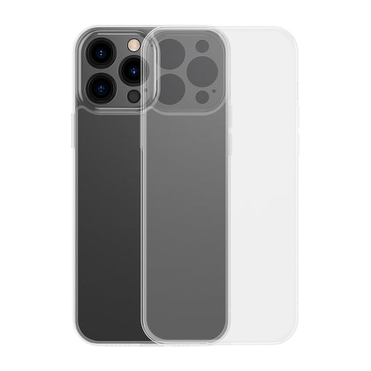 BASEUS Case cover for iPhone 13 Pro Max rigid housing with gel frame transparent
