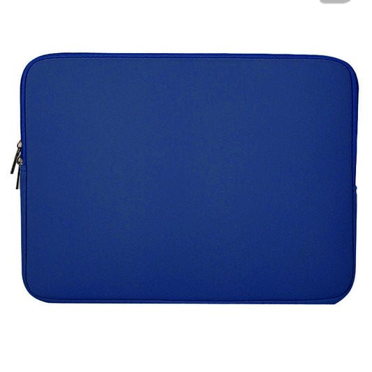 HURTEL Universal case, slip-on bag, for laptop, tablet 15.6'', navy blue