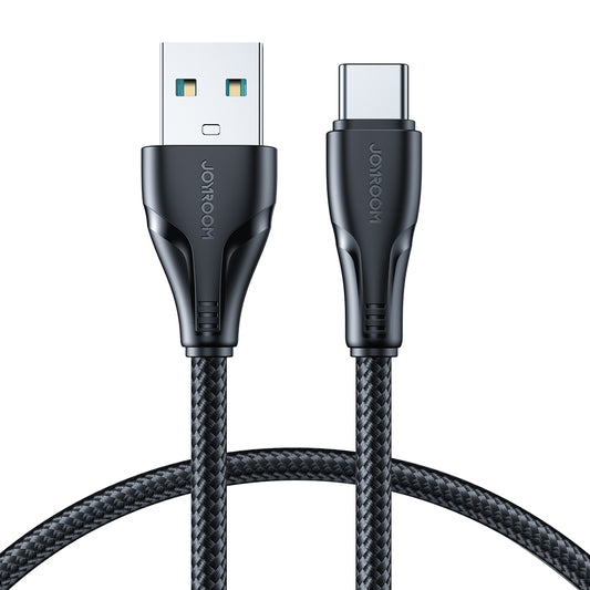 JOYROOM Surpass Series USB - USB-C cable for fast charging 3A 1.2m black