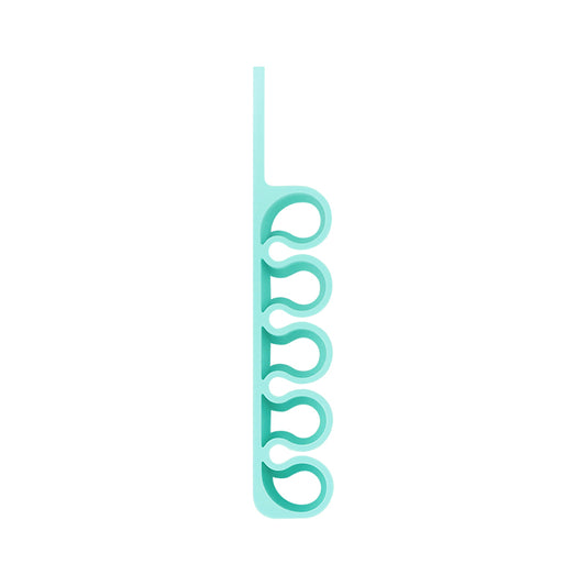 HURTEL Silicone office organizer for pen cables, mint
