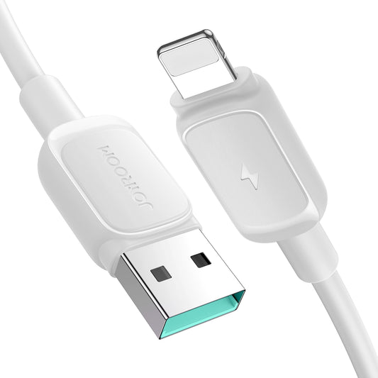 JOYROOM Cable for iPhone Lightning - USB 2.4A 1.2m white