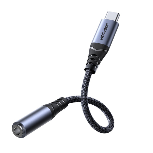 JOYROOM DAC USB-C to 3.5mm mini jack adapter, black
