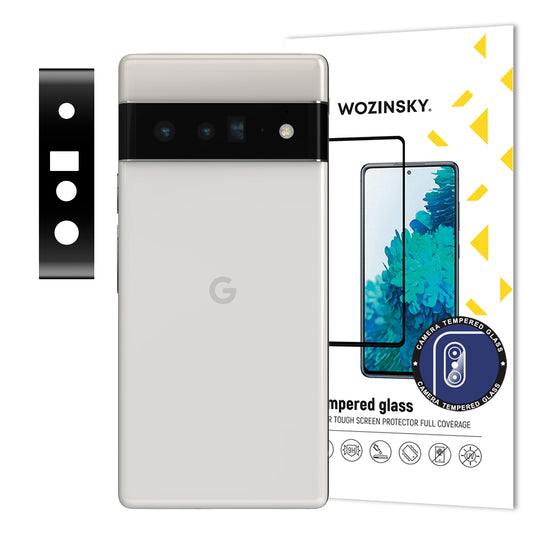 WOZINSKY 9H tempered glass for the camera for Google Pixel 6 Pro Full Camera Glass