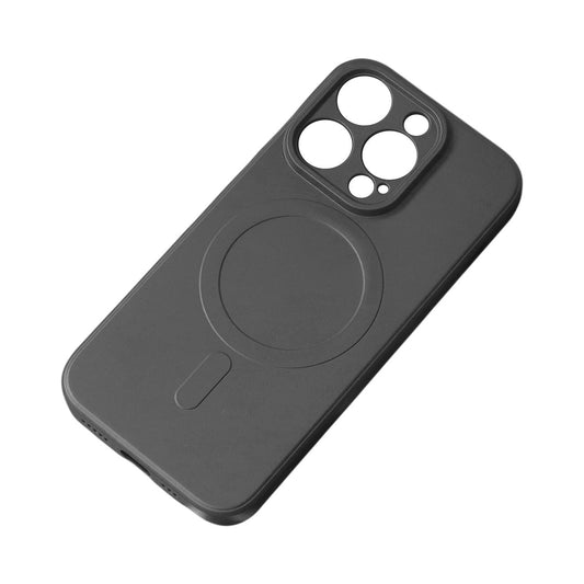 HURTEL Silicone case with MagSafe for iPhone 15 Plus Silicone Case, black