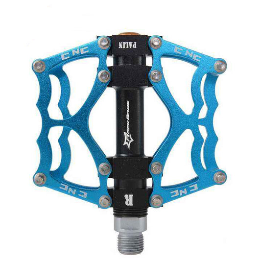 ROCKBROS Anti-slip MTB bicycle pedal set, blue