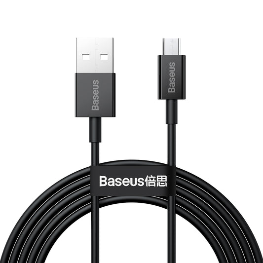 BASEUS Superior USB-A - micro USB 2A cable 2m - black