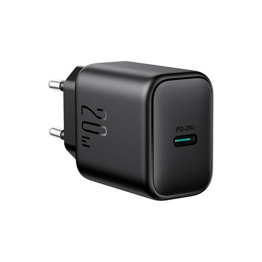 JOYROOM USB-C PD QC 20W wall charger - black