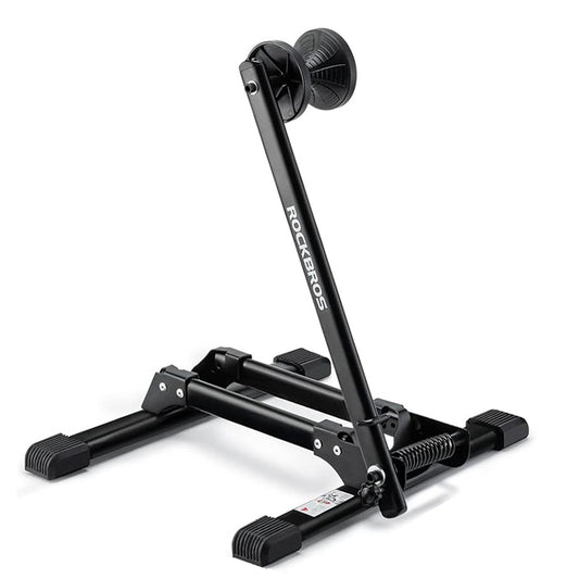 ROCKBROS Stable, foldable bicycle stand for the front wheel - black