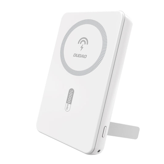 DUDAO Powerbank K14S+ 10000mAh with 20W USB-A / USB-C / MagSafe stand - white