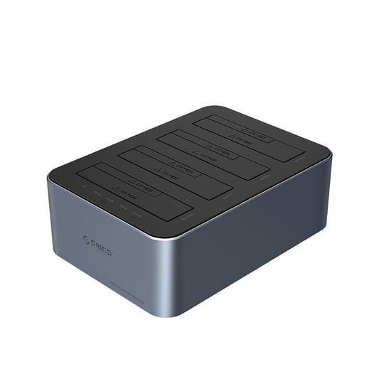 ORICO 6646C3-C docking station with offline cloning for 4 2.5'' / 3.5'' SATA HDD / SSD drives - gray