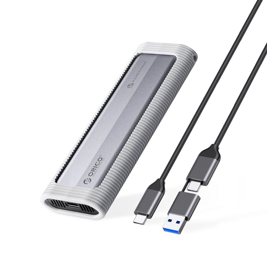 ORICO Pocket case for AXM2-G2 M.2 NVME USB-C 10Gb/s drive - gray
