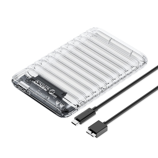 ORICO Pocket drive housing 2139U3-V1 2.5'' HDD / SSD USB Micro-B 5Gb/s - transparent
