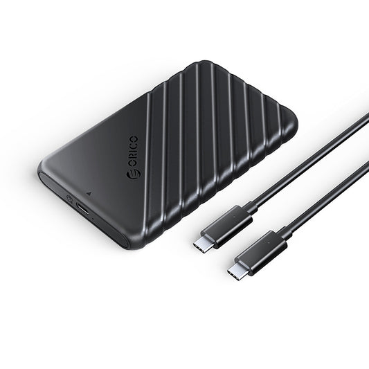 ORICO Pocket drive housing 25PW1C-C3 2.5'' HDD / SSD USB-C 6Gb/s - black