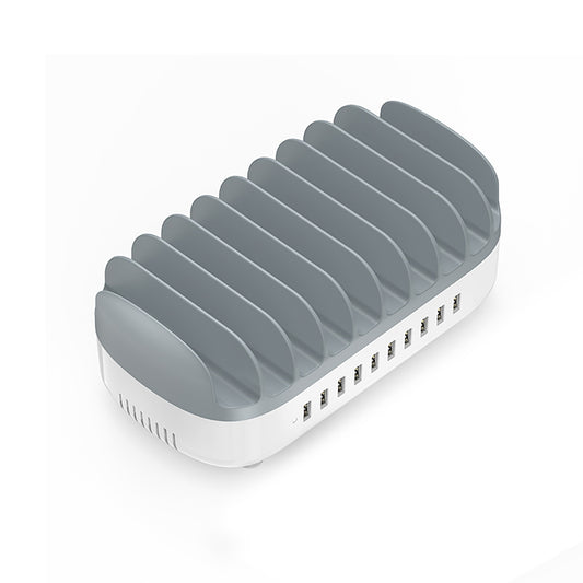 ORICO DUK-10P-V1 smart charging station for phones tablets 10x USB-A - white