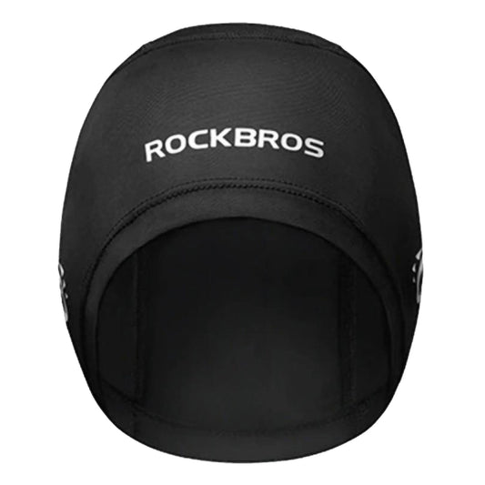 ROCKBROS Cycling cap with cutouts for glasses - black