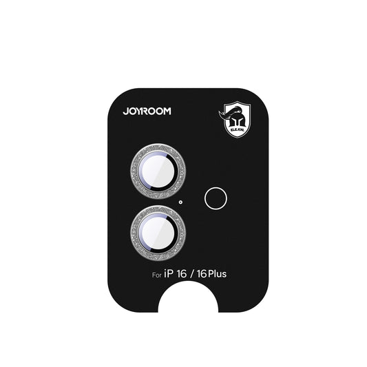 JOYROOM Protective glass for iPhone 16/16 Plus lenses - silver