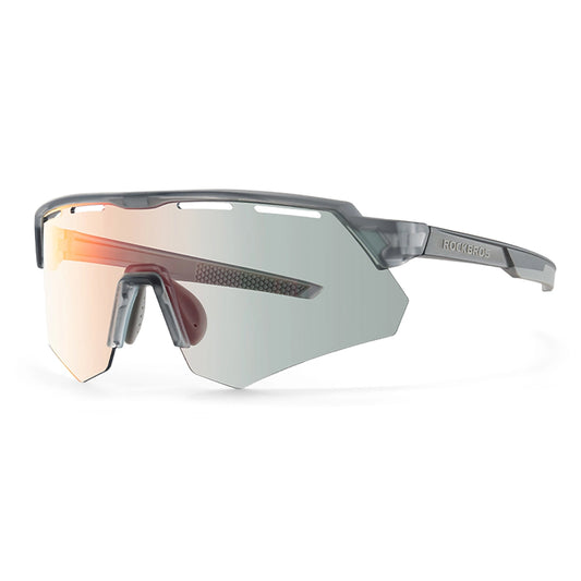 ROCKBROS Polarized cycling glasses with UV filter and corrective insert - gray
