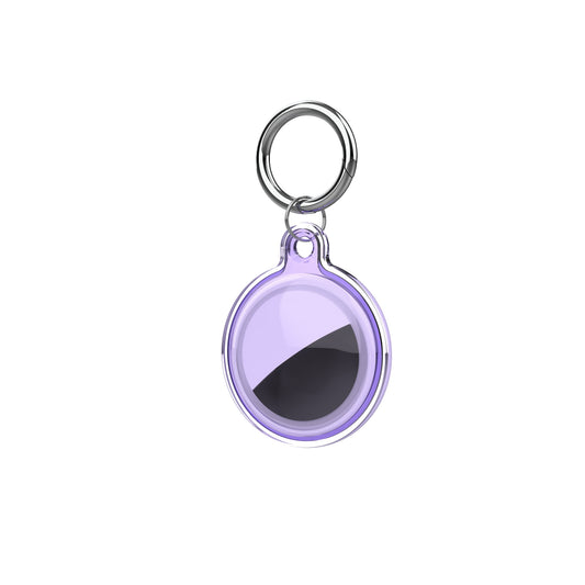 HURTEL Waterproof case for the Apple AirTag locator - purple
